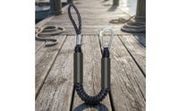 Elastic Bungee Dock Line with Snap Hook Bungee Dock Line Braided Mooring Rope Heavy-Duty for Kayakers