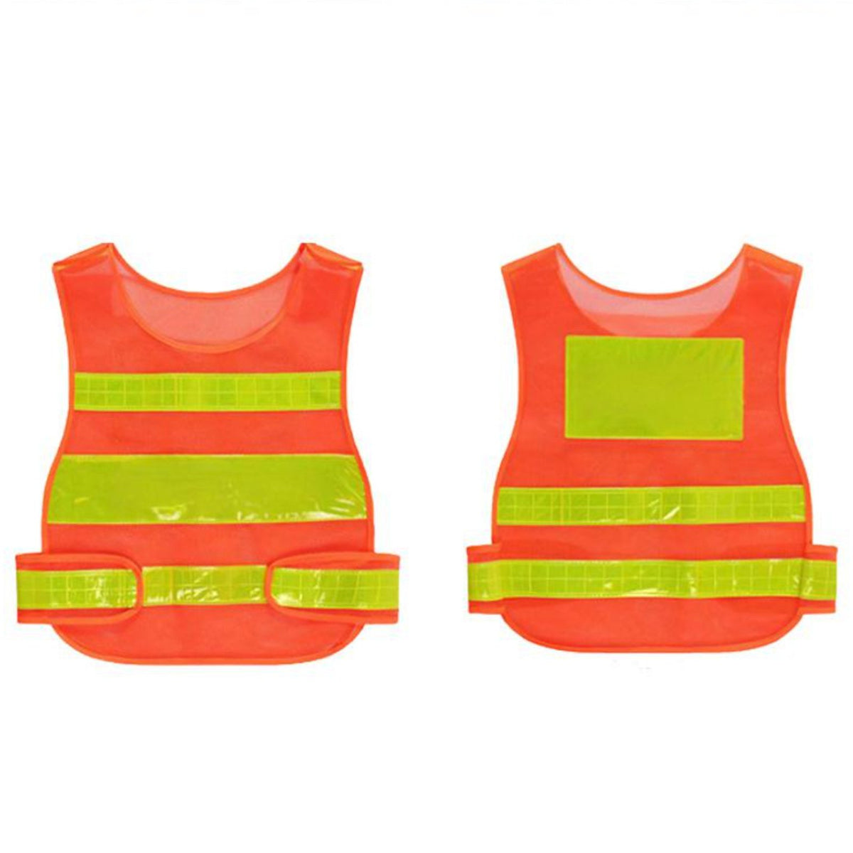 Reflective Safety Vest Full-Circle Protection High Visibility Vest Lightweight for Security Guards, Parking Lots, Warehouses