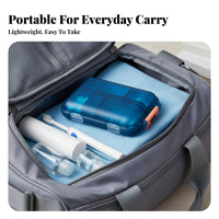 Stackable weekly organizer sleek Size Weekly medication Case Multi-Use for Home