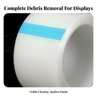 Dust Removal Tape Multi-Device Compatibility Screen Cleaning Tape Residue Screen Cleaning Film for DIY Users, Amateur Repairers, Home, Office