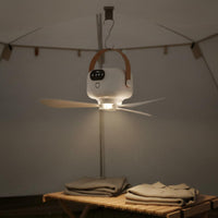 Ceiling Fan Light 3 Speed Settings Home Appliance for Dorm Room, Outdoor Camping