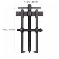 Two-Jaw Puller Mechanical Two-Jaw Bearing Puller Bearing Remover High Strength Tool Heat Treated for Mechanics