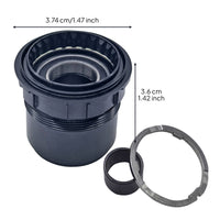 Hub Driver Body CNC-Machined Hub Driver Body Exceptionally Lightweight Component for Cyclists, Building Wheel