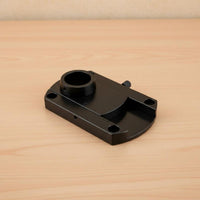 Tonearm Conversion Plate Aluminum Alloy Tonearm Mounting Plate Turntable Arm Board for Audiophiles