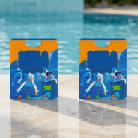 2 Pieces Underwater Search Game Portable Seek and Find Game Set with Mesh Bag Pool Toy Set with Mesh Bag Compact Tear-Resistant