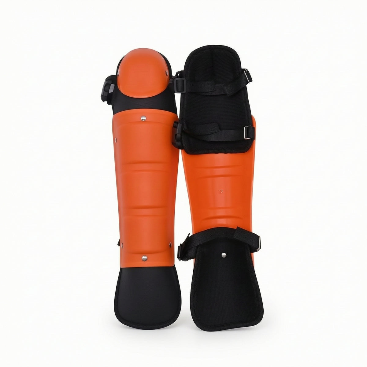 Hard-Shell Mowing Shin Guards Secure Fit Vegetation Eating Leg Protectors Defensive Trimmer Gaiters Segmented for Yard Work