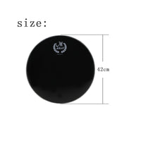 Single-Ply Drumhead Resonant Drum Skin Polyester Drum Head Replacement Long-Wearing for Drummers, Rehearsal