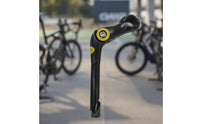 Bike Stem with Adjustable Angle Aluminum Alloy Stem with Adjustable Joint for Commuters, Touring Bikes