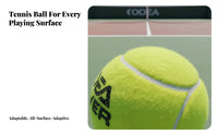 60 Pieces Ball Machine Compatible Pressureless Training Tennis Balls Regulation Size Pressureless Tennis Balls All-Court Play Sports Equipment ITF Compliant for Intermediate Players, Beginners, Coaches