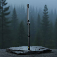 Telescopic Camping Light Matte Finish Portable Lamp Lantern Adjustable Lighting Equipment