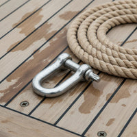 Polished Finish U Shackle High Strength Screw Fastener Shackle for Outdoor