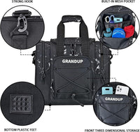 GRANDUP Large Capacity Bowling Ball Bag with Shoulder Strap
