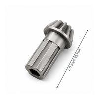 RC Car Gear Machined Gear with Splined Hub Pinion for Model Builders