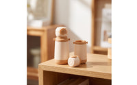 Tiny Dollhouse Drink Bottle Decorative Dollhouse Kitchen Accessory Smooth Miniature Cup Simulated for Collectors