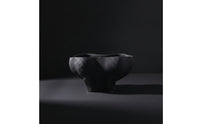 Pedestal Bowl Decorative Gourd-Shaped Bowl Matte Ceramic Vessel with Pedestal Base for Entryway Table