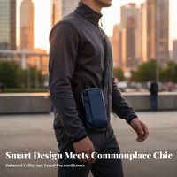 Waterproof Sports Phone Arm Bag Adjustable Strap Running Arm Bag Zip Closure Metal Clips for Exercise