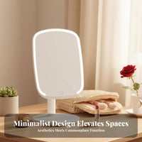 Lighted Makeup Mirror 3 Light Modes Lighted Cosmetic Mirror intuitive-tap-sensitive control