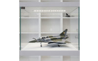 French Fighter Jet Model  Collectible Fighter Jet with Landing Gear Decorative Metal Miniature Plane for Aviation Collectors