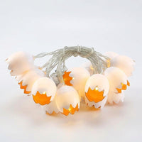 Easter Egg String Light Cool-to-Touch Light-Emitting Diodes Easter Battery Operated Bunny Fairy Lights for Kids, Party Planners, Indoor, Bedroom