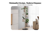 Floor-Standing Multi-Tier Pot Holder Space-Saving Plant Stand Sturdy Construction Flower Rack long-lasting Finish for Gardeners, Homeowners, Interior Decorators, Living Room, Balcony, Indoor, Bedroom