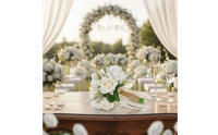 Silk Wedding Flower Arrangement Photo Prop Wedding Flower Bunch Realistic