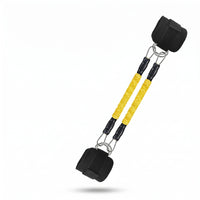 Double Cord Resistance Rope Woven Cover Ankle Strap Heavy Duty Tension Rope Exerciser for Home Exercise