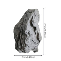 Artificial Stone with Hanging Line Lightweight Hanging Rock Accent for Interior Designers, Indoor Landscaping, Shop Decoration