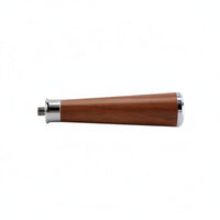 Ergonomic Design Wooden Portafilter Handle Polished Finish Appliance Part for Baristas
