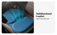 Washable Honeycomb Gel Pad Gel Seat Cushion for Office Workers Women, Home, Travel