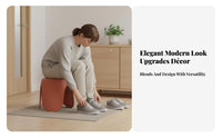 CumulusShaped Stool Modern Design Household Furniture Rounded Edges for Bathroom