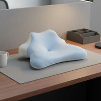Desk Rest Pillow Gentle and Snug Memory Foam Cushion Desk Pillow Breathable Rest Cushion for Workplace
