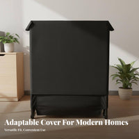 Folding Bed Dust Cover Dustproof Folding Bed Storage Cover Easy to Clean Foldable Cot Storage Bag for Caregivers, Homeowners, Hospital, Home, Basement