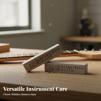 Removes Oxidation Guitar Fret Polishing Eraser Restores Luster String Rust Removal Block Easy to Use for Bassists, Repair Workshop