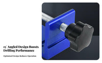 46 Pieces Precise Drilling Pocket Hole Jig Kit Concealed Screws Pocket Hole Jig High Precision for Carpenters, Cabinet Making, Home Projects