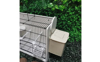 Small Parrot Breeding Nest Hangable Parrot Nesting Enclosure Ventilated Design Bird Breeding Box for Aviary