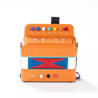 Easy to Play Toy Accordion Compact Kids Accordion Safe Musical Instrument Long-Lasting for Toddlers, Playroom