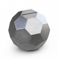 Soccer Ball Saving Box Decorative Soccer Piggy Bank Geometric Saving Box with Deposit Opening for Kids, Boys, Shelf, Bedroom