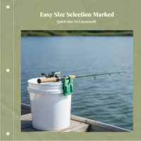 Fishing Rod Holder, Double Extension, Easy Use, Outdoor