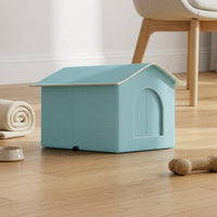 Pet Cooling House with Ice Packs Textured Cat House with Ice Packs for Cats, Summer, Indoor