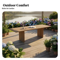 4 Pieces 4-Piece Wood Frame Seating Set Nordic design Outdoor Furnishing Waterresistant Garden Lounge Group for Families, Adults, Patio, rearyard, waterfront