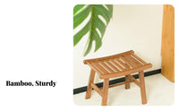 Multi-Purpose Saddle Seat Stool Space-Saving Compact Shoe-Changing Seat High Load-Bearing Capacity Small Seating Easy to Clean for Children, Seniors, Expectant Mothers, Balcony, Entryway, Living Room, Bathroom