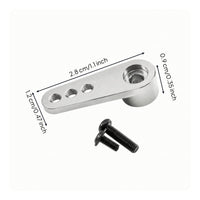 serving Part  Arm Threaded Metal Steering Arm Includes Screws RC Accessory