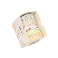Washi Tape Set for Journal Decorating, Colorful Masking Rolls for Scrapbooking Planner Accessories, Decorative Craft Supplies Gift Pack
