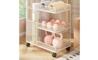 Home Gym Storage Rack Wirefitness Storage Rack Mat Storage Rack Large Capacity Gym Organizer with Side Compartment for Fitness Enthusiasts, Yogis