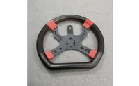 Go Karting Steering WheelsportStyle Steering Wheel with Threethree-Spoke Center Stitched for Builders