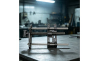 Bench Vise with Professional Grade Crafting Vise Wear-Resistant Crafting Bench Clamp for Woodworkers