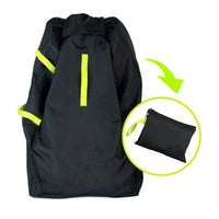 Lightweight Stroller Travel Bag Smooth Material Drawstring Stroller Bag Full Coverage