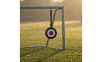 Target Center unrestrictedKick Target Adjustable Strap Hanging Soccer Target Red and White Sports Training Gear Black