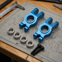 CNC Aluminum Motor Mount Ball Bearings Aluminum Motor Mount Bracket Mounting Holes Cnc-Machined Upgrade Bracket