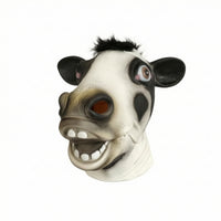 Bovine  Headpiece  Funny Cow Creature Head headpieceSize for Stage Performances